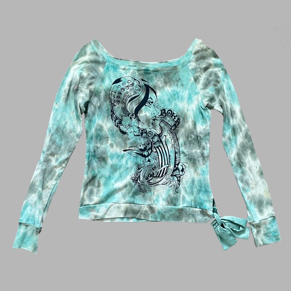 Tie Dye Detailed Top